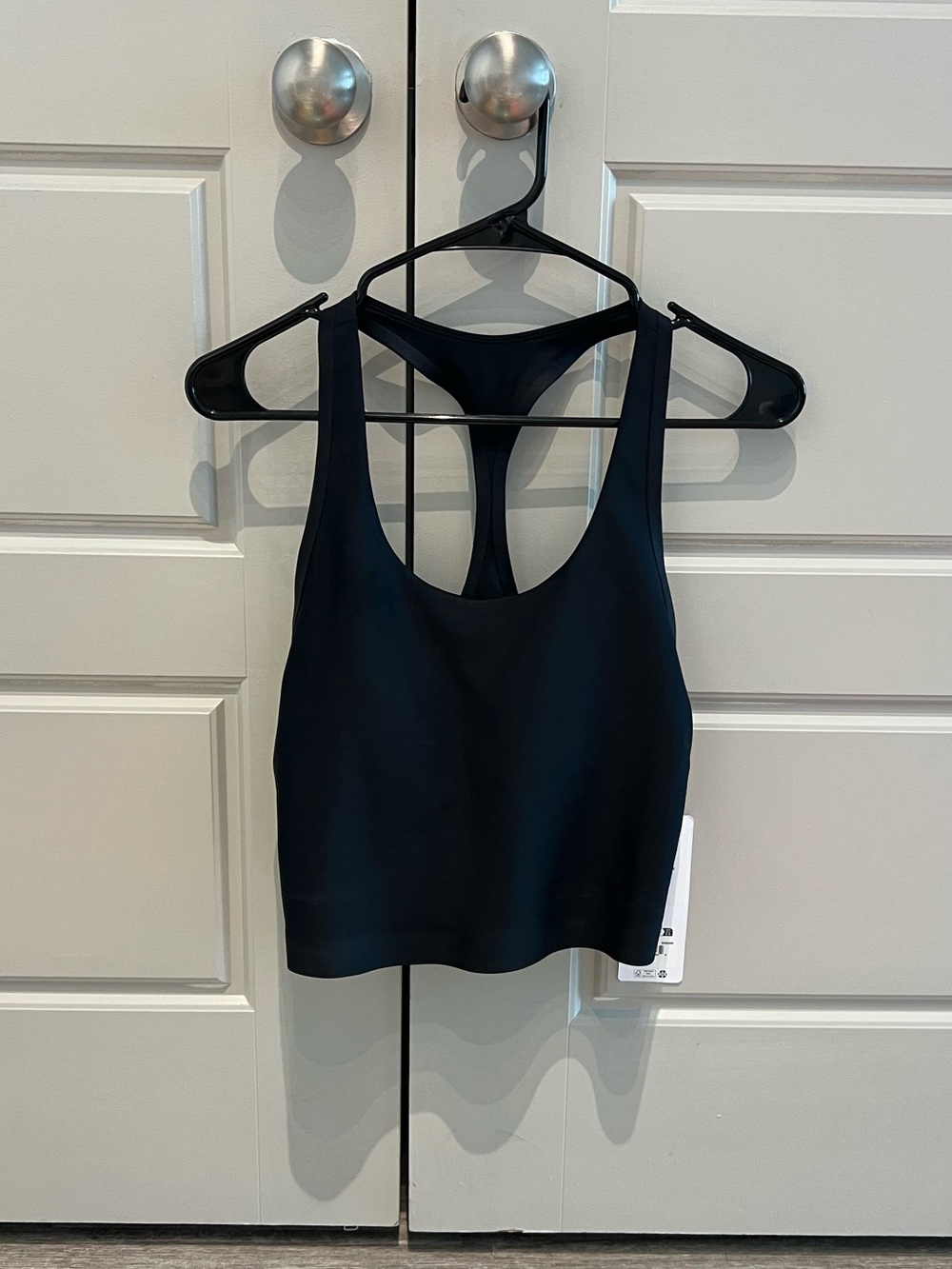 ALO Yoga Airlift Super Sleek Bra Tank - Black Large
